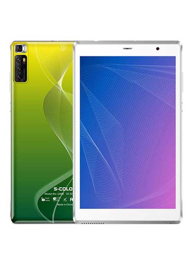 S-Color U-966 Android Tablet 8-Inch Green/Yellow 3GB RAM 32GB ROM 4G-LTE - Image 1