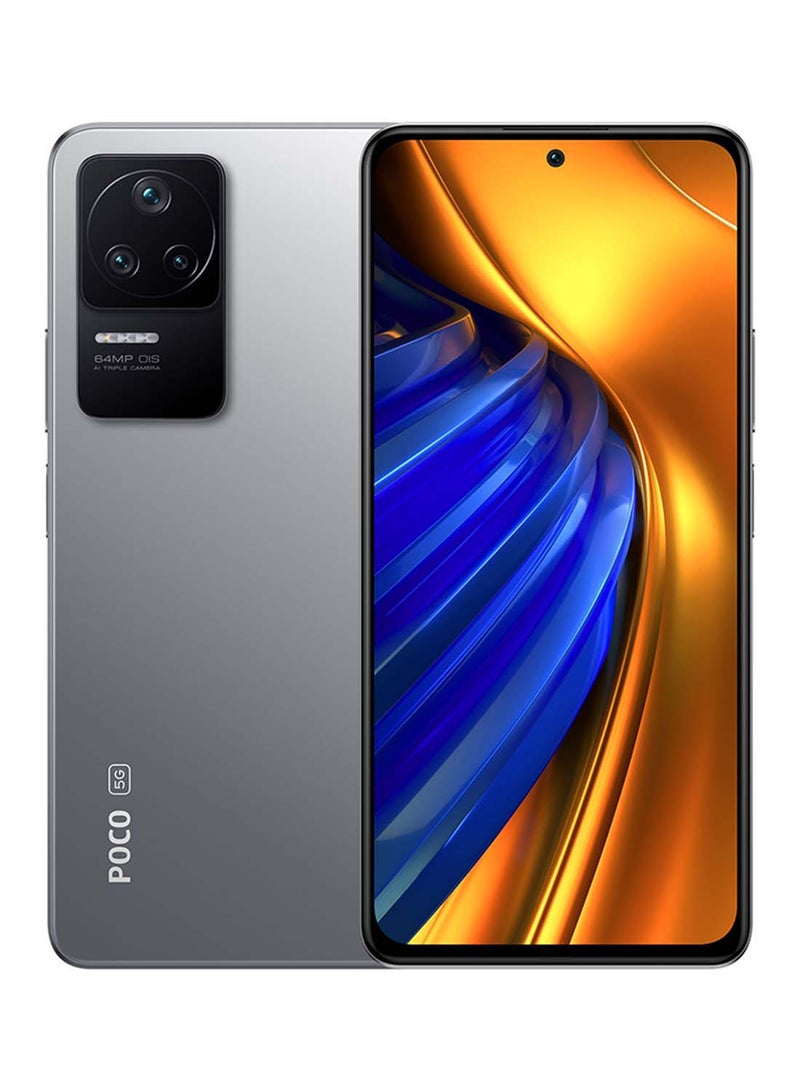 Xiaomi Poco F4 5G Moonlight Silver 6GB RAM 128GB - Global Version - Image 1
