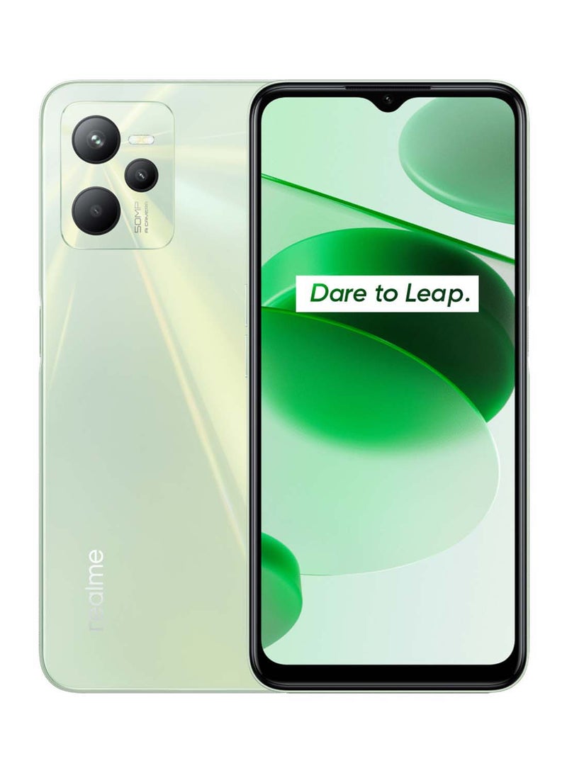 realme - C35 Dual SIM Glowing Green 4GB 128GB 4G LTE Middle East Version - Image 1