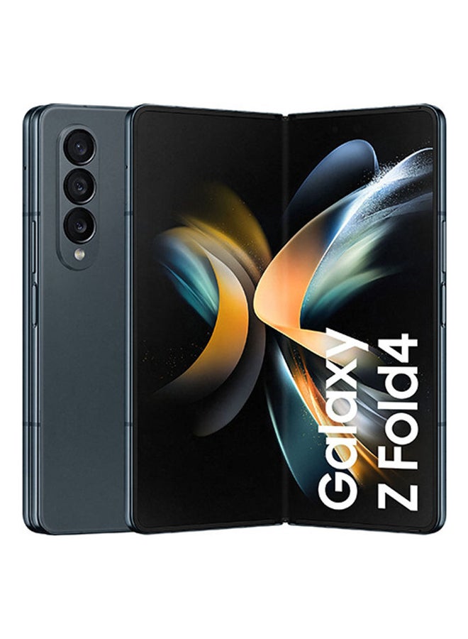 Samsung - Galaxy Z Fold 4 Single SIM + eSIM SIM Graygreen 12GB RAM 256GB 5G - International Version - Image 1