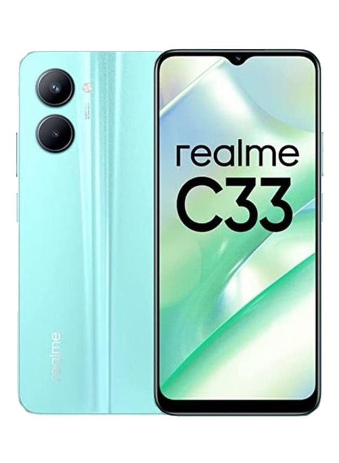 C33 Dual SIM Aqua Blue 4GB RAM 128GB 4G LTE - International Version