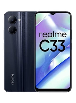 هاتف C33 ثنائي الشريحة بذاكرة رام 4 جيجابايت وذاكرة داخلية 128 جيجابايت ويدعم تقنية 4G LTE، إصدار عالمي، نايت سي - v1687265303/N53362453A_1