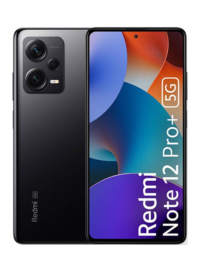 Xiaomi - Redmi Note 12 Pro+ 5G Dual SIM Black 8GB RAM 256GB - Indian Version - Image 1