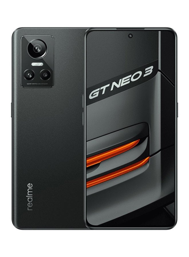 realme GT Neo 3 Dual SIM Black 12GB RAM 256GB 5G + 150W charger - International Version  - Image 1
