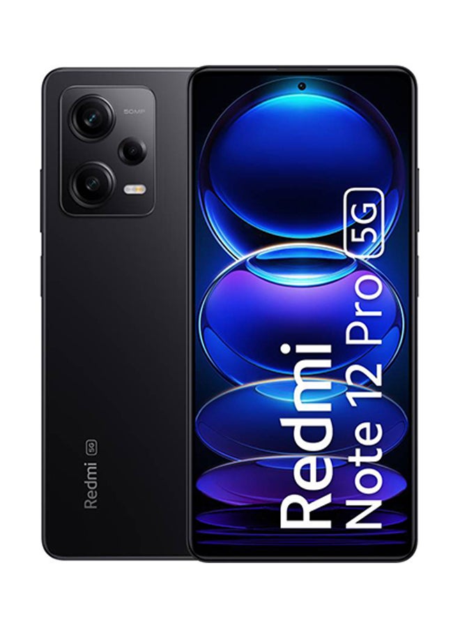 Xiaomi Redmi Note 12 Pro 5G Dual SIM Black 8GB RAM 128GB - Indian Version - Image 1