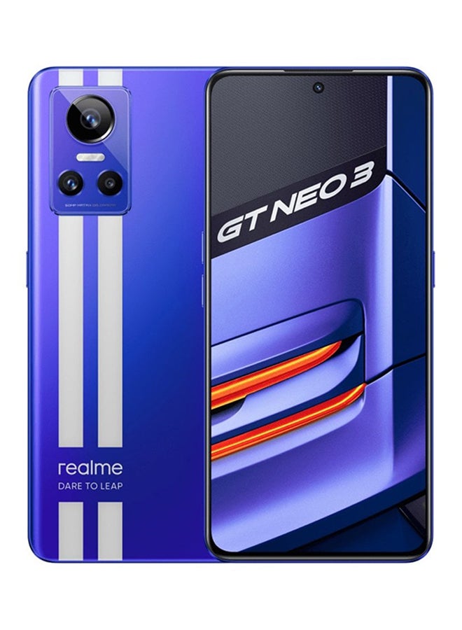 realme - GT Neo 3 Dual SIM Blue 12GB RAM 256GB 5G + 150W charger - International Version - Image 1