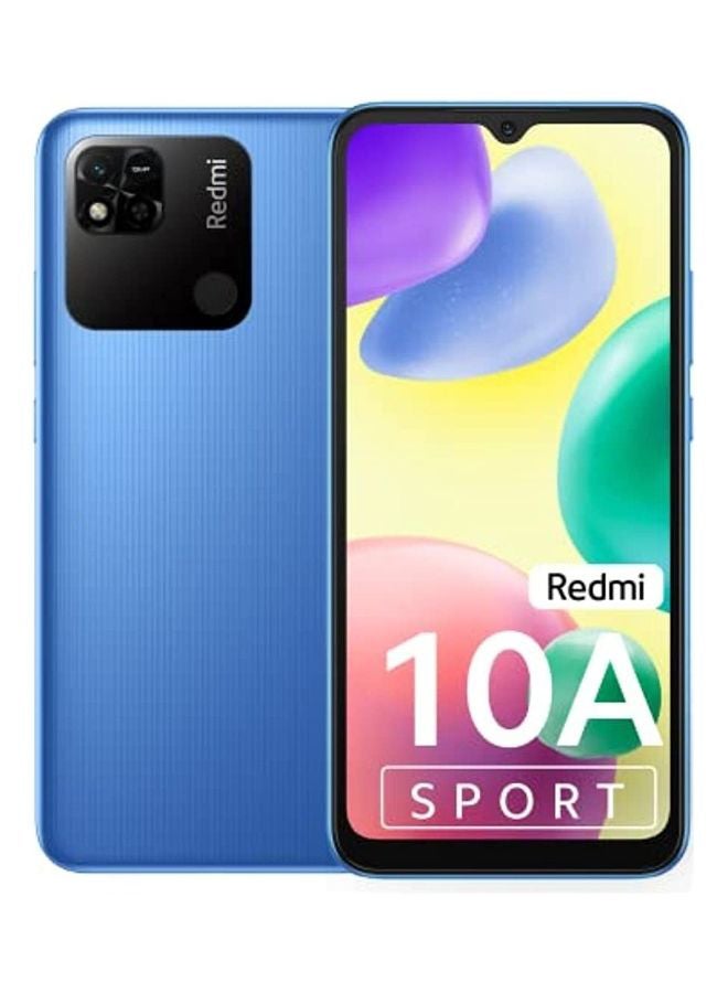 Xiaomi - Redmi 10A Sport  Dual Sim Sea Blue  6GB RAM 128GB 4G - International Version - Image 1