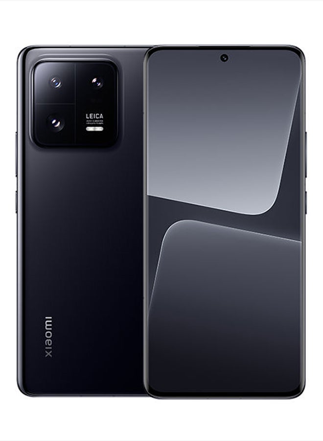 شاومي - 13 Pro ثنائي الشريحة، أسود سيراميك، 12 جيجابايت رام، 512 جيجابايت، 5G - الإصدار العالمي - Image 1