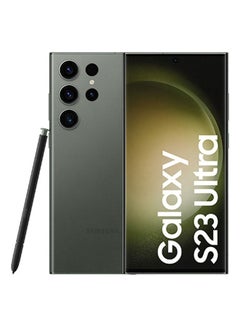 Samsung Galaxy S23 Ultra 5G Single SIM + eSIM Green 12GB RAM 512GB - International Version  - Image 1