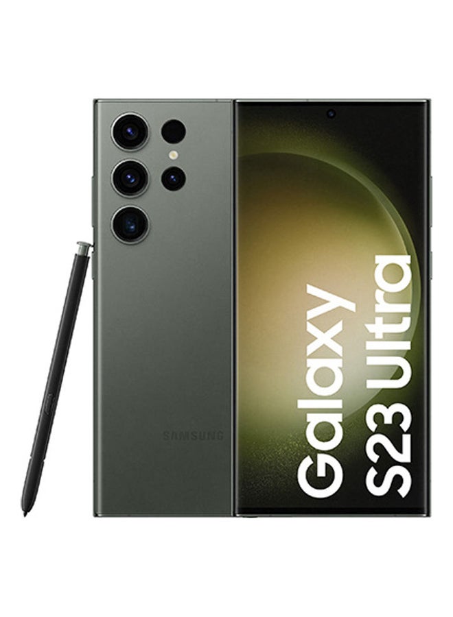 Samsung Galaxy S23 Ultra 5G Single SIM + eSIM Green 12GB RAM 512GB - International Version  - Image 1