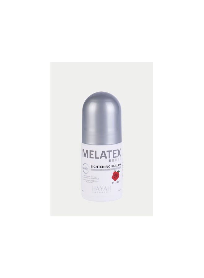 MELATEX - Lightening Roll On Rose White 40ml - Image 1