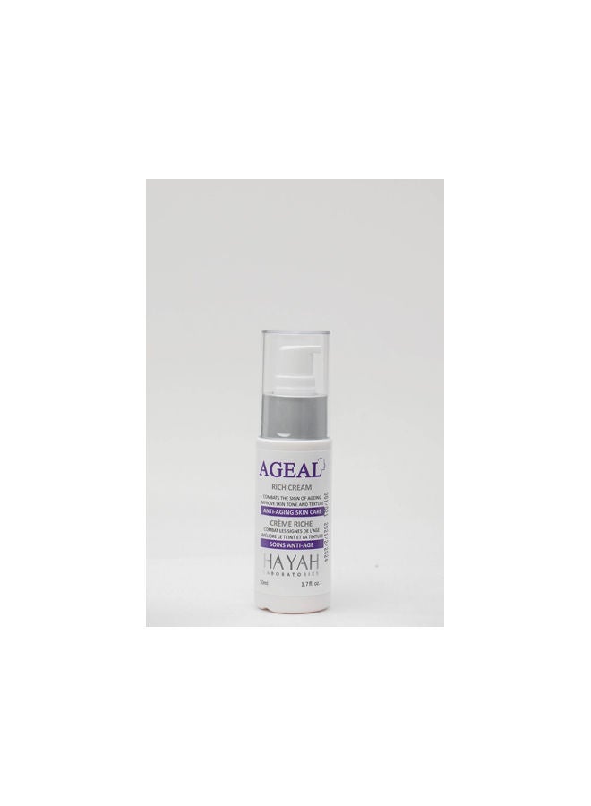 Hayah Laboratories Ageal Rich Cream Multicolour 50ml  - Image 1