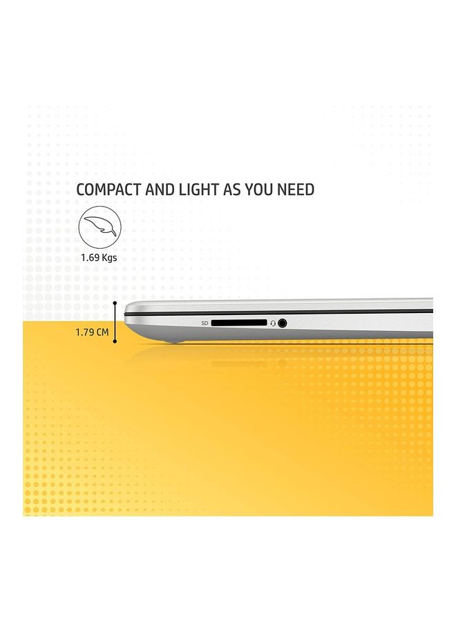 15s- fq5111TU (Upgraded Version) Laptop With 15.6-Inch Display, Core i5-1235u Processor/8GB RAM/512GB SSD/Intel Iris XE Graphics/Windows 11 English Silver - v1687325496/N53415802A_6