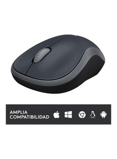Logitech Logitech M185 Wireless Mouse, 2.4GHz with USB Mini Receiver, 12-Month Battery Life, 1000 DPI Optical Tracking, Ambidextrous, Compatible with PC, Mac, Laptop - Grey Grey  - Image 2