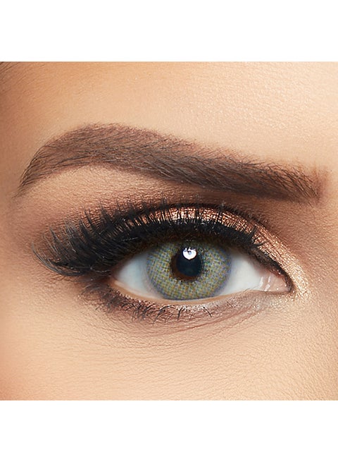 Women's Stardust Gray Colored Contact Lenses Pack Of 2 - 3 Months Replacement