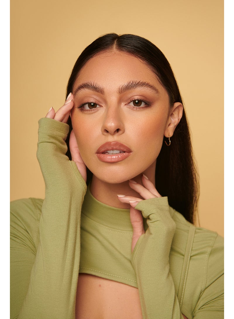 ليالا عدسات لاصقة ملونة للاستخدام اليومي للسيدات، مجموعة كونتور، لون بني، عبوة مكونة من 30 عدسة للنساء - Image 2