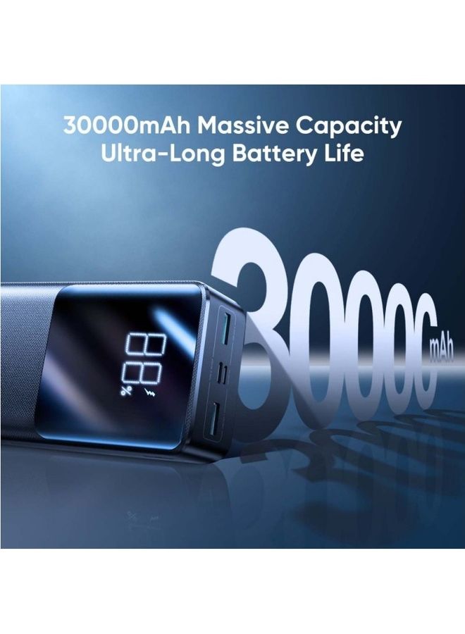 JOYROOM - 30000 mAh Joyroom Power Bank 22.5W PD QC3.0 AFC  (JR-QP193) Black - Image 1