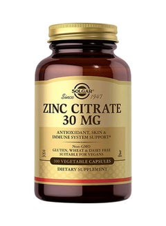 Zinc Citrate 30mg – 100 Capsules - v1687334524/N53415958A_1