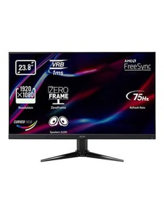 QG241Y bii Gaming Monitor With 23.8 Inch FHD (1920x1080), VA Panel Technology, Response Time 1ms, Refresh Rate 75Hz, AMD FreeSync Technology, ZeroFrame Black