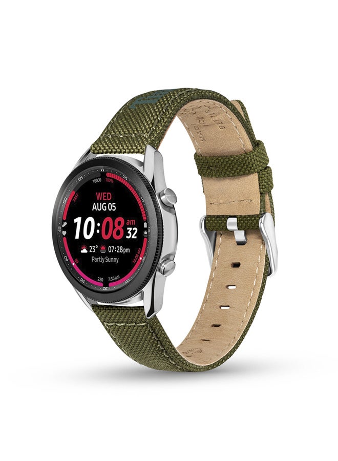 تمبرلاند Sapo Unisex Universal Leather Watch Strap - 20 Mm - TDOUF0000303  - Image 2