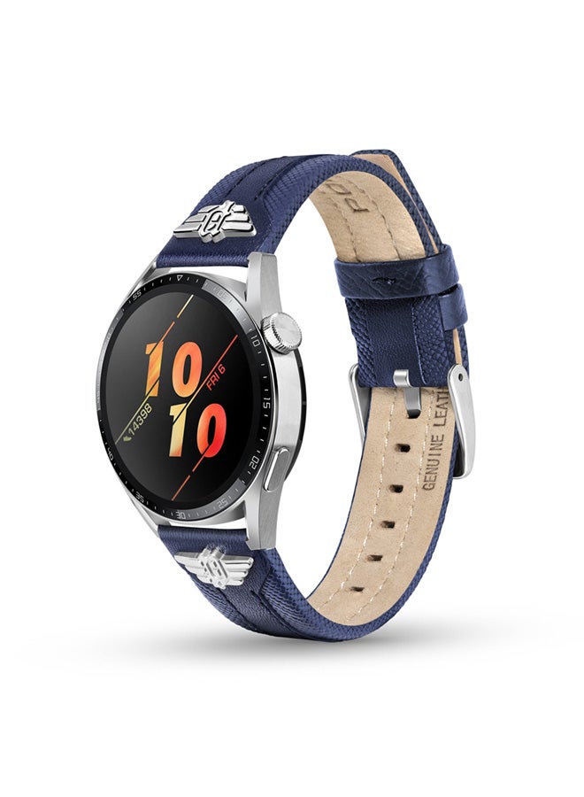 بوليس Wings Blue Leather Watch Straps  - Image 4