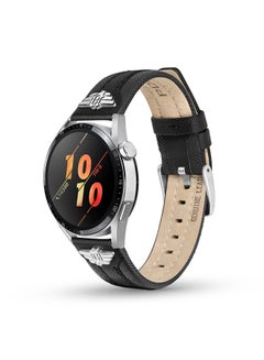 POLICE Wings Black Leather Watch Straps  - Image 4