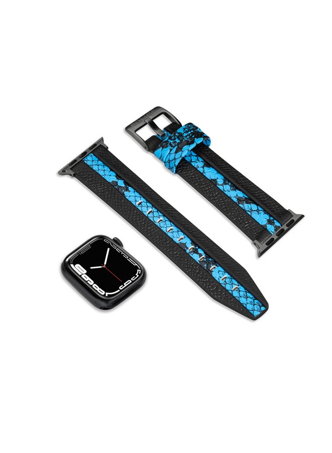 POLICE - Bridge Black Leather Watch Straps - Image 1