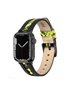 POLICE Bridge Black Leather Watch Straps  - Image 1