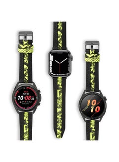 POLICE Bridge Black Leather Watch Straps  - Image 2