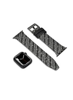 POLICE Mono Black Leather Watch Straps  - Image 5