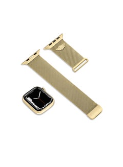 POLICE Mesh Gold Plated Watch Straps  - Image 3