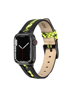 POLICE Bridge Black Leather Watch Straps  - Image 1