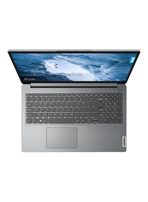 IdeaPad 1 15IAU7 Laptop With 15.6-inch Display Core i7-1255U / 8GB Ram / 512GB SSD / Intel Iris Xe Graphics / Windows 11, (Open Box) - English/Arabic Grey