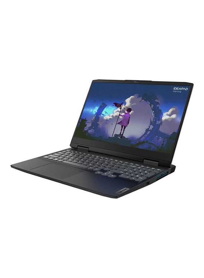 IdeaPad Gaming 3 Laptop With 15.6-inch Display Core i7-12650H / 16GB Ram / 512GB SSD / 4 GB NVIDIA GeForce RTX 3050 / Windows 11, (Open Box) - English/Arabic Grey