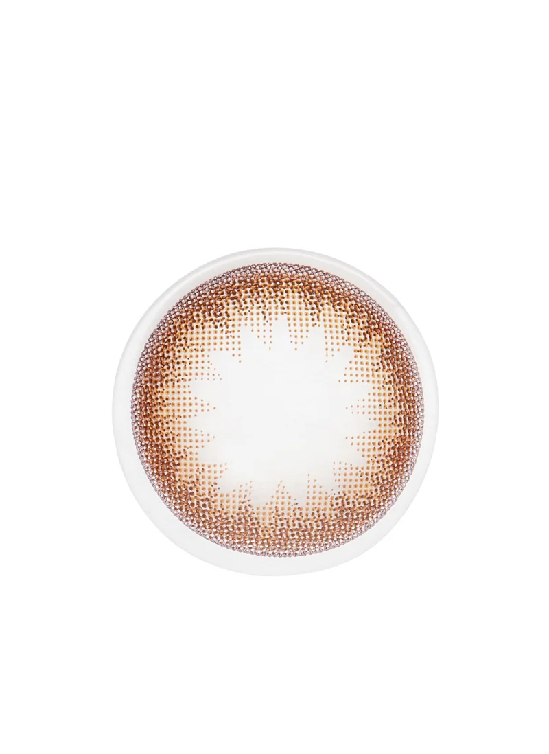 Layala Women's Coloured Daily Disposable Contact Lenses, Contour Collection, Dazzle Brown, Pack Of 10