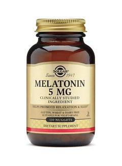 Solgar Melatonin 5 mg - 120 Nuggets  - Image 1