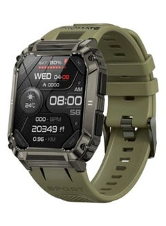 PROMATE Smartwatch XWatch-S19 with Wireless BT Calling - Mid Night Green Green  - Image 1