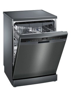 Siemens iQ300 Free Standing Dishwasher 60cm 2400 W SN23HC00MM Black Inox