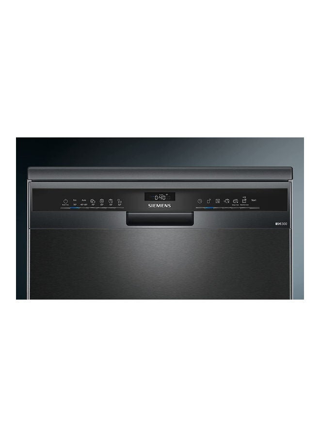 SIEMENS - Siemens iQ300 Free Standing Dishwasher 60cm 2400 W SN23HC00MM Black Inox - Image 1
