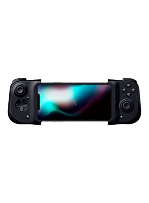 Razer Kishi Mobile Game Controller / Gamepad for iPhone iOS: Works with most iPhones – iPhone X, 11, 12 - Apple Arcade, Amazon Luna - Lightning Port Passthrough - Mobile Grip - MFi Certified