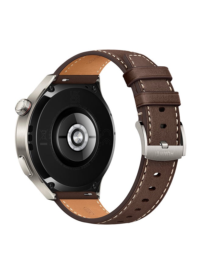 780.0 mAh Watch 4 Pro Smartwatch + Free Smart Scale3, Spherical Sapphire Glass, eSim Cellular Calling, 21-Day Battery Life, Ecg Analysis, Compatible With Andriod And Ios Brown