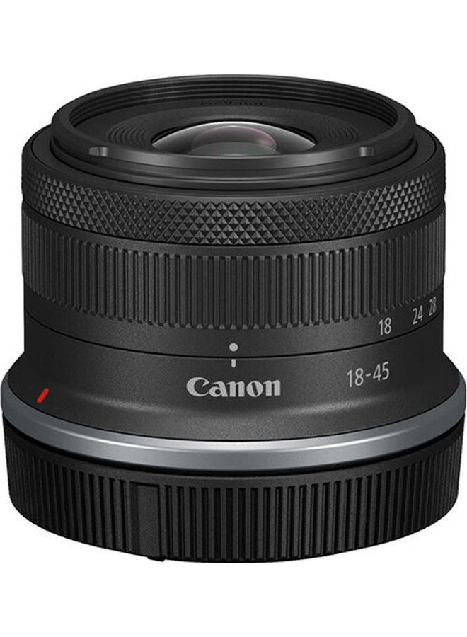 كاميرا EOS R10 بدون مرآة + عدسة RF-S مقاس 18-45 مم F4.5-6.3 IS STM مع حقيبة حافظة HL110 رمادي + محول التركيب EF-EOS R