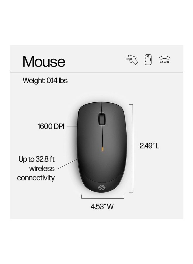 HP Pack Of 5 230 Wireless Mouse And Keyboard Combo Black  - Image 3