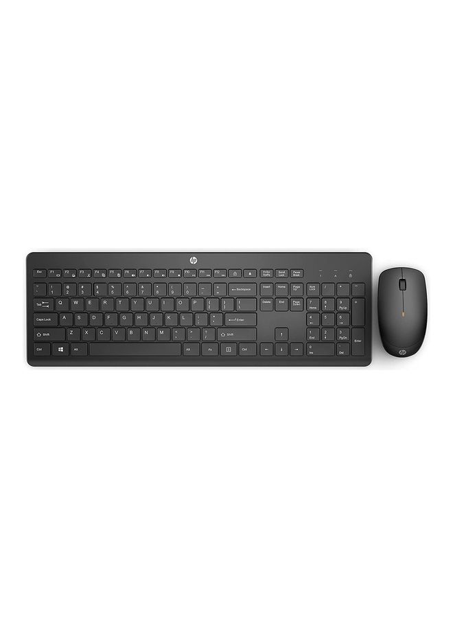 HP Pack Of 5 230 Wireless Mouse And Keyboard Combo Black  - Image 1