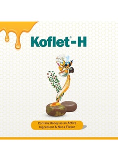 Himalaya Koflet H Soothing Relief From Sore Throat Herbal Lozenge - Lemon Flavor  - Image 5