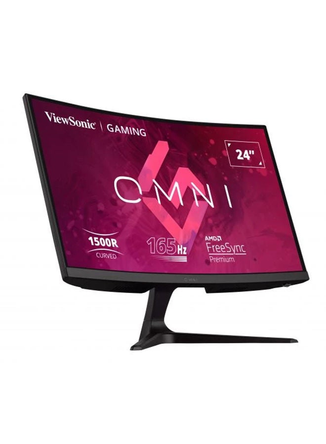 ViewSonic 24 Inch 165Hz Curved Gaming Monitor VX2418C Black - Image 2