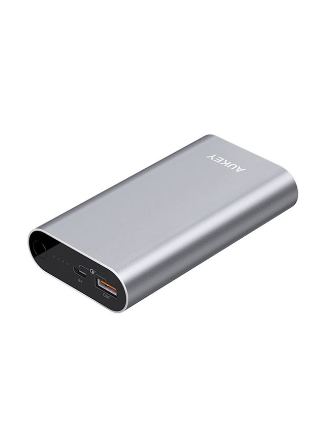 Aukey Portable Power Bank Grey - Image 2
