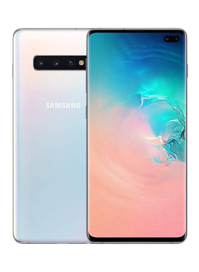 Samsung - Galaxy S10 Plus Dual SIM Ceramic White 8GB RAM 512GB 4G LTE - Image 1