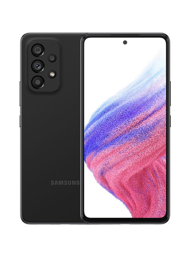 Samsung - Galaxy A53 Dual SIM Awesome Black 8GB RAM 128GB 5G - Middle East Version - Image 1
