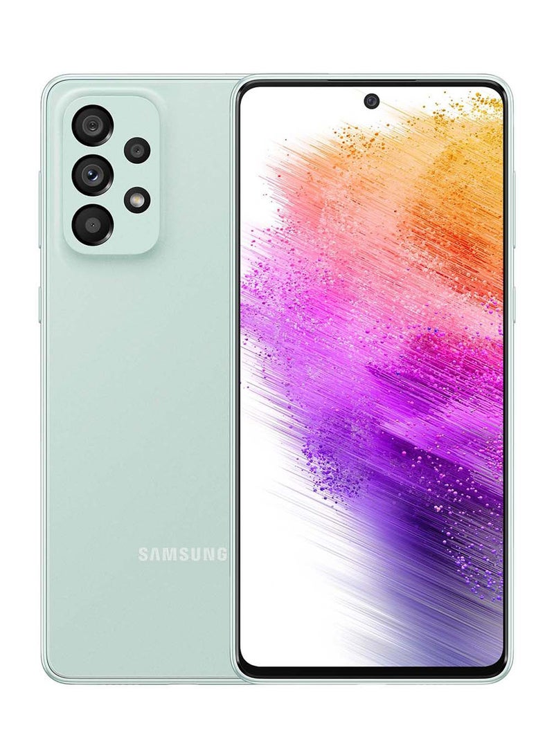 Samsung - Galaxy A73 Dual SIM Awesome Mint 8GB RAM 128GB 5G - Middle East Version - Image 1
